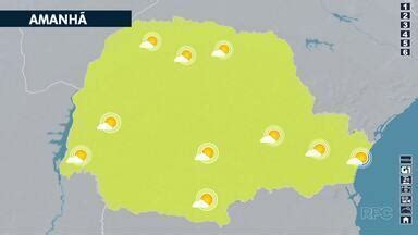 Meio Dia Paraná Londrina Previsão é de tempo firme no Paraná nesta