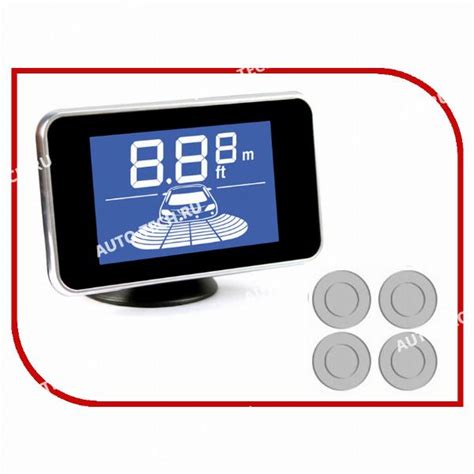 Датчик парковки PARK MASTER 39-4-A SILVER PARK MASTER 39-4-A SILVER ...