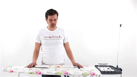 Гладильная доска Ника Валенсия 1 - YouTube