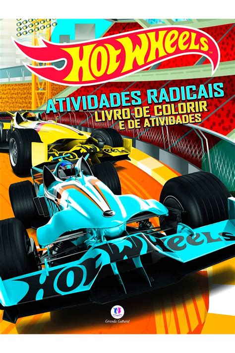Hot Wheels Atividades Radicais Livro De Atividades Para Colorir Maravilha Livros