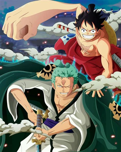 Luffy E Zoro One Piece Manga Personajes De Anime Luffy