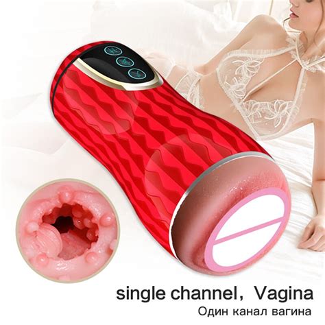 Male Masturbator With Heating Oral Sex Vagina Real Pussy Vibrator PenisArtificial Pussy Vaginal