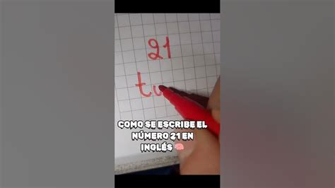 Como Se Escreve 21 Em Inglês - Como se escribe el # 21 en inglés #como #aprender #aprenderfacil # ...