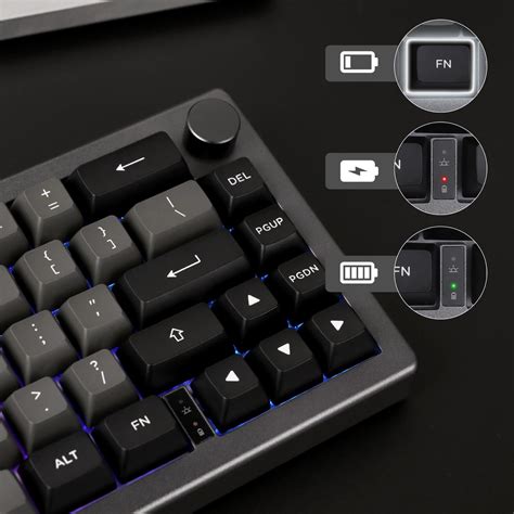 Mua Epomaker Ek Wireless Gaming Keyboard Hot Swappable Gasket Mechanical Keyboard With