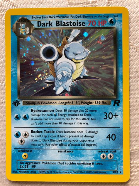 Dark Blastoise 1st Edition Blog Knak Jp