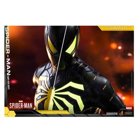 Figure Hot Toys Vgm Marvel Comics Marvel S Spider Man Spider Man Anti Ock Suit Deluxe