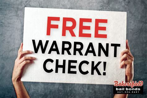 Do You Need A Warrant Check In California Bakersfield Bail Bonds