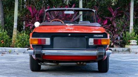 1974 Triumph TR6 Convertible at Kissimmee 2022 as L163 - Mecum Auctions