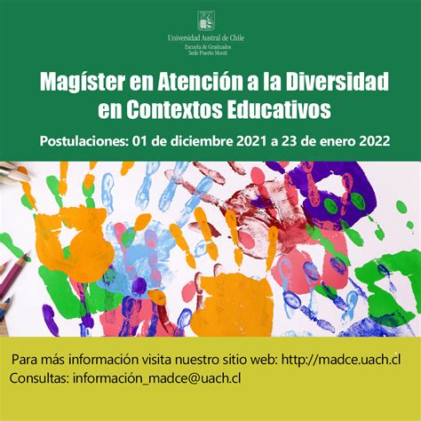 Se abre nueva convocatoria del Magíster en Atención a la Diversidad en