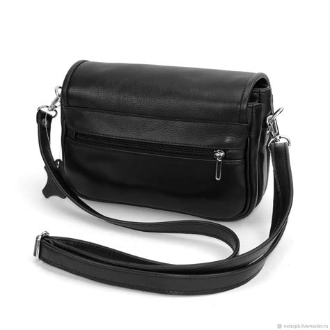 Сумки: Сумка кожаная женская черная Афина, сумка с декором в интернет ...