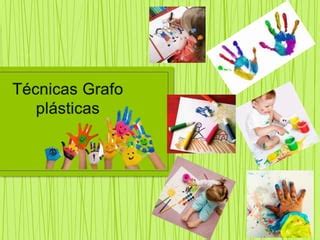 T Cnicas Grafo Pl Sticas En El Nivel Inicial Ppt