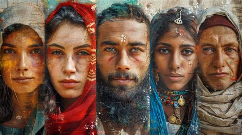 inclusive  diverse representation  people  art piece showcasing