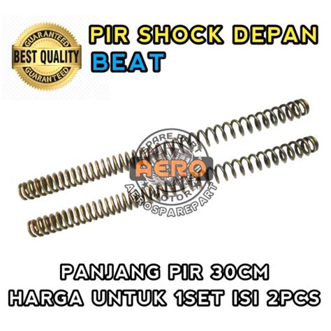 Jual Per Pir Ver Shock Skok Depan Honda Beat Karbu Set Isi Pc