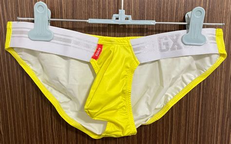 GX GLOSS SPORTS Strap Bikini Underwear Yellow K Men S Fashion Bottoms New Underwear
