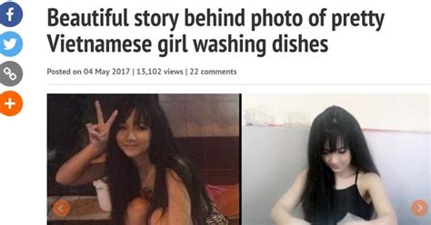 Hot girl rửa bát Việt Nam bất ngờ được báo Hàn Singapore khen ngợi hết lời