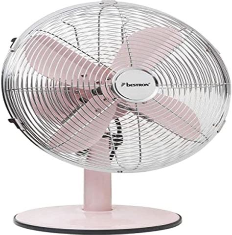 Bestron Ventilateur De Table Mobile Cm Petit Ventilateur Avec