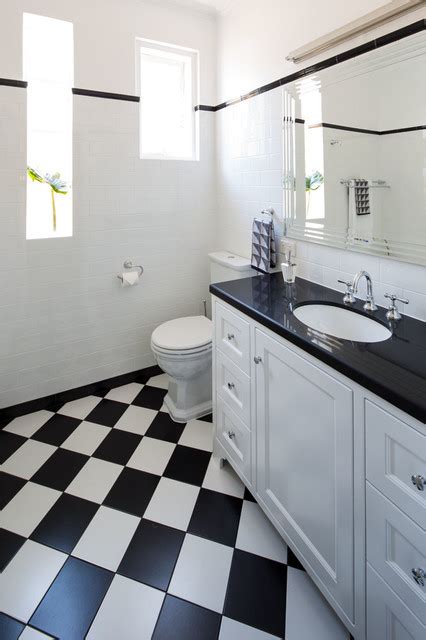 Balwyn North Black And White Art Deco Flavour Cl Sico Cuarto De