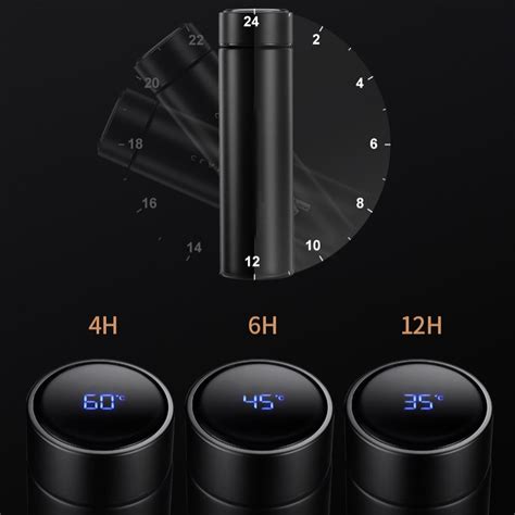 Smart Digital Insulated Bottle Temperature Display Led Hot And Cold Flask