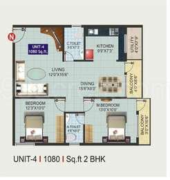 Bhk Apartment Flat For Sale In Sri Vani Symphony Electronic City