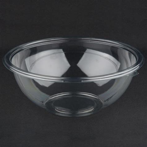 Fineline Super Bowl 5160 Cl 160 Oz Clear Plastic Bowl 25case