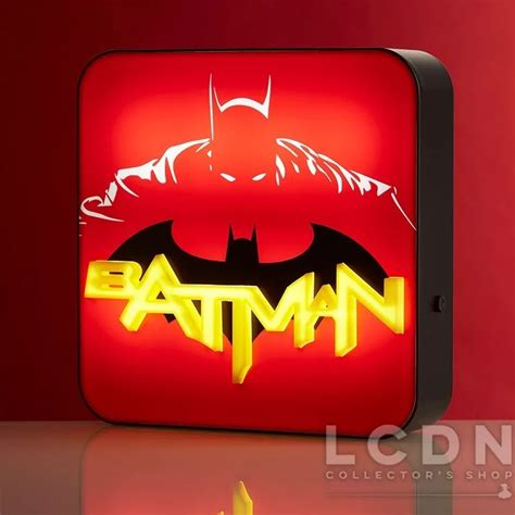 Batman Lampe 3D Lampe De Bureau Murale