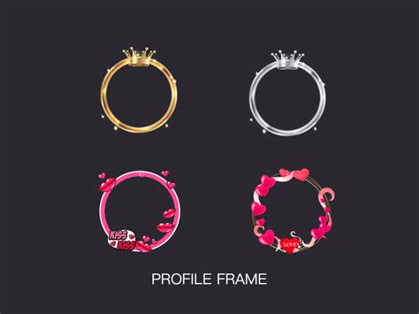 Profile Frame By Denielyu Frame Profile Design Jobs