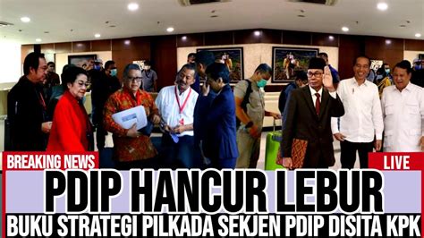 Sita Buku Sekjen Pdip Rencana Licik Istana Hancurkan Pdip Dipilkada