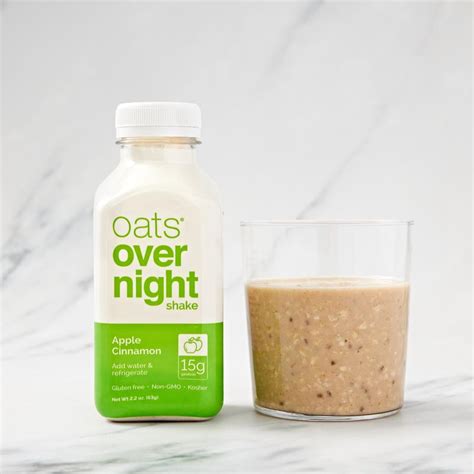 Apple Cinnamon Overnight Oats Shake Hungryroot