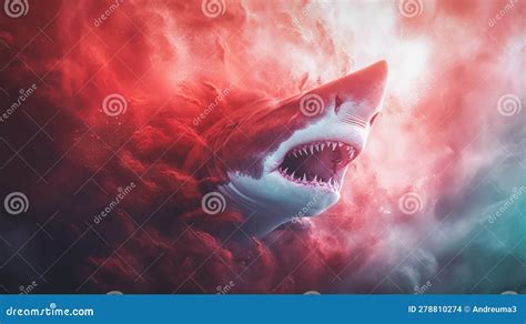 Shark Blood Fin.Vector Symbol Illustration | CartoonDealer.com #45689773