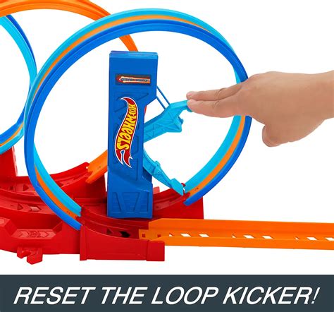 Hot Wheels Ultra Hots Track Builder Loop Madness Y Multicolour
