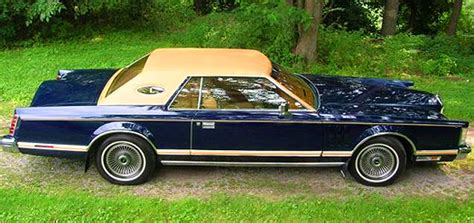 1977 Lincoln Mark V With Full Vinyl Roof Classic Cars Today Online