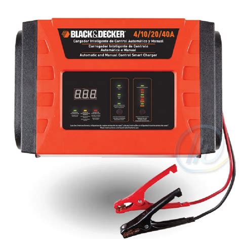 Cargador Bateria Auto Inteligente Black Decker Bc