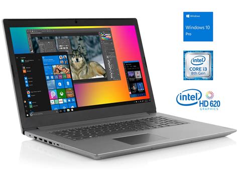 Lenovo IdeaPad L340 Notebook, 17.3" HD+ Display, Intel Dual-Core i3 ...