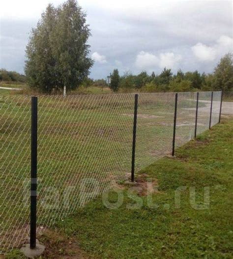 Установка заборов из рабицы, 3д сетка, профлист и др во Владивостоке