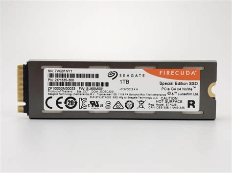 Seagate FireCuda 530 1TB SSDBeskar Ingot Drive Special Edition For