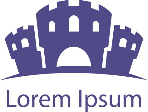 Fort Logo Design 16340719 Vector Art At Vecteezy