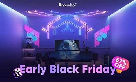 Score big deals on smart lighting accessories with Nanoleaf's Black