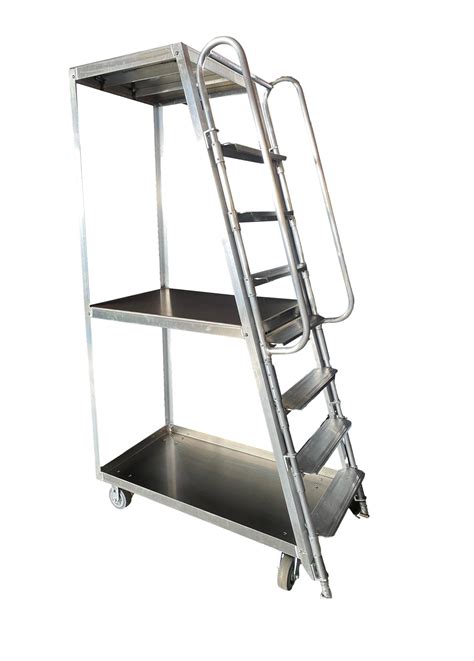 Ladder Carts — Picking Carts With Ladders Rol Away