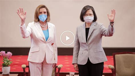 Pelosi Vows ‘ironclad Commitment In Meeting With Taiwans President