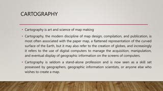 Fundamentals of Cartography.pptx CARTOGRAPHY | PPT