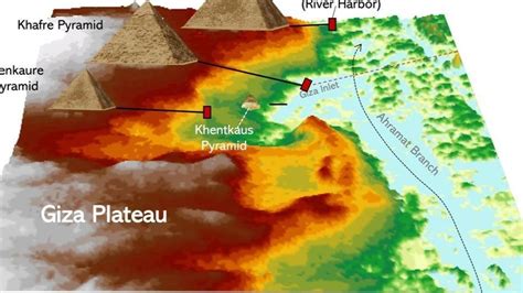 Unlocking the Secrets of Giza Pyramids Lost Nile and Khufu’s Harbor
