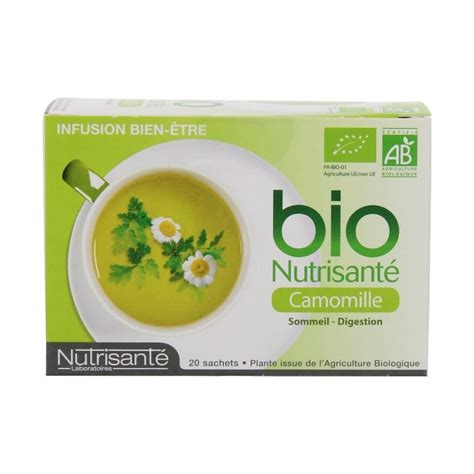 Nutrisant Infusion Bio Sommeil Sachets Izyshop