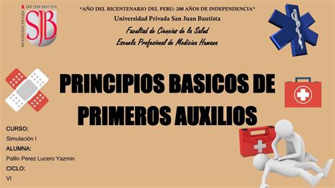 Principios B Sicos De Primeros Auxilios