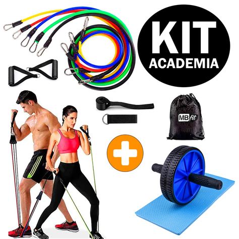 Kit Roda Abdominal Exerc Cios Lombar El Sticos Extensores Pe As