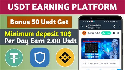 Kemppi New Usdt Mining Site Usdt Earning Site How To Earn Free