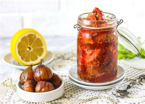 Домашнее инжирное варенье с лимоном