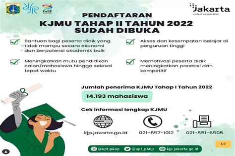 Pendaftaran Kjmu Tahap Tahun Resmi Dibuka Simak Mekanisme