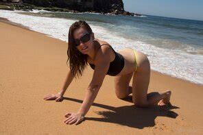 Bikini Model Suzika AI Enhanced Photo Gallery