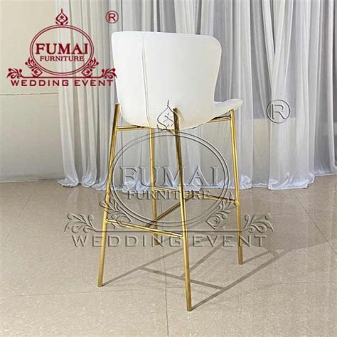 Bar Chair Design Gold Luxury High Counter Stools Fumai