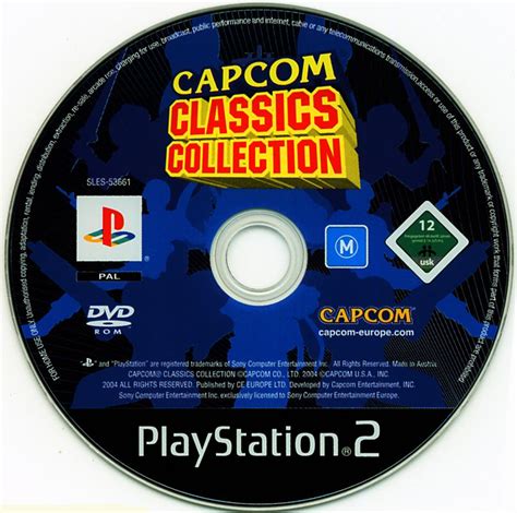 Capcom Classics Collection Cover Or Packaging Material Mobygames